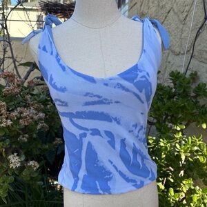 Atos Lombardini Sky Blue Tank Top - Women’s Small